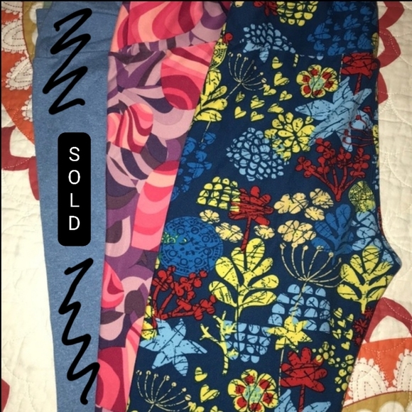 2 pairs of LuLaRoe leggings - Picture 1 of 3
